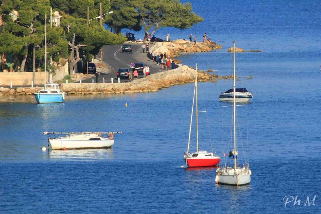 Le Dyonisos Et Piscine Apartment La Seyne-sur-Mer Luaran gambar